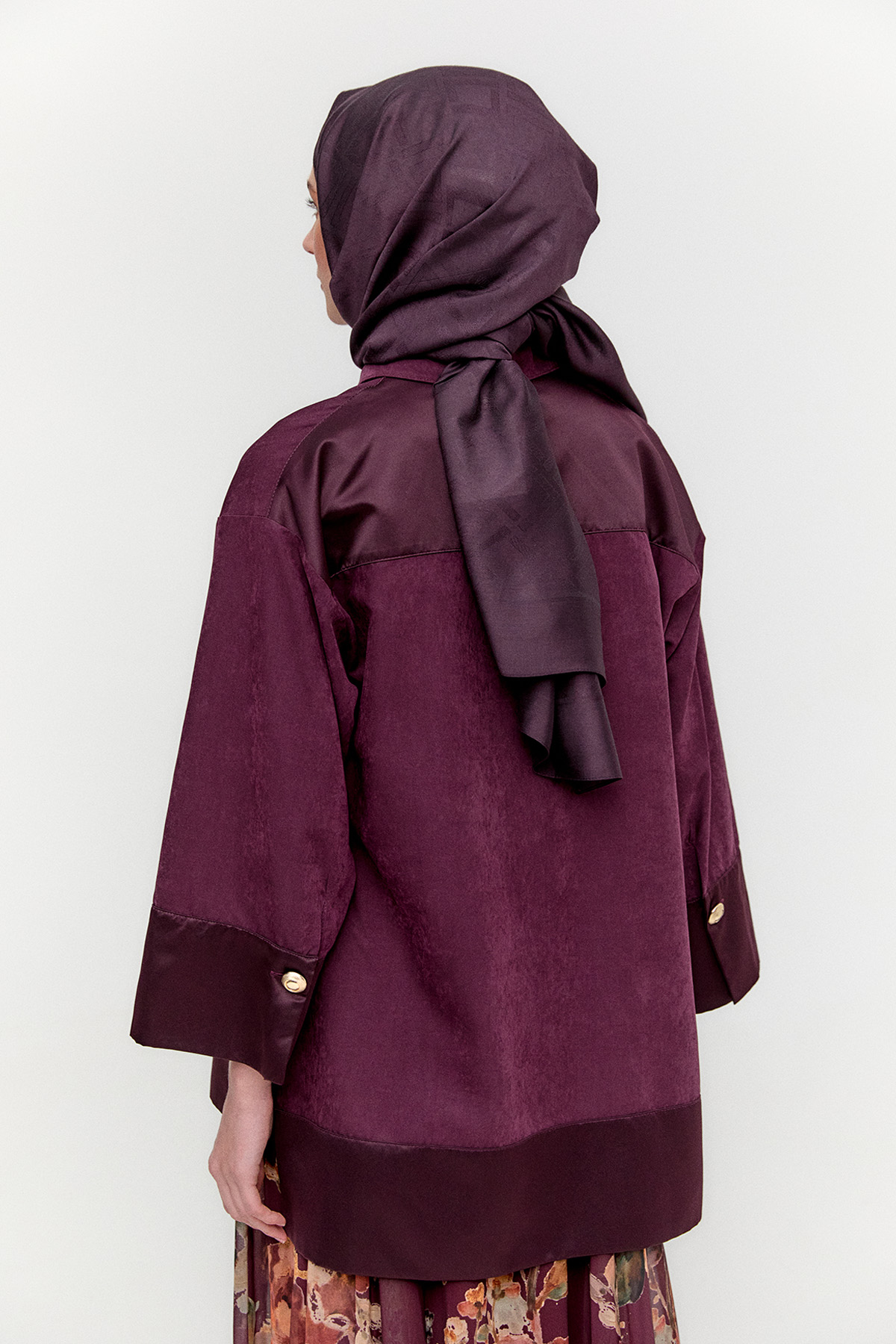 Lyocell Oversize Tunik, Tesettür Giyim