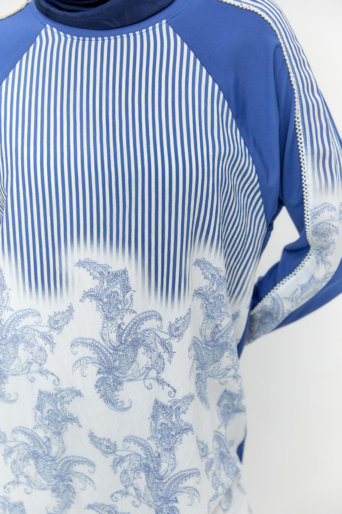 Desenli Reglan Tunik, Tesettür Giyim