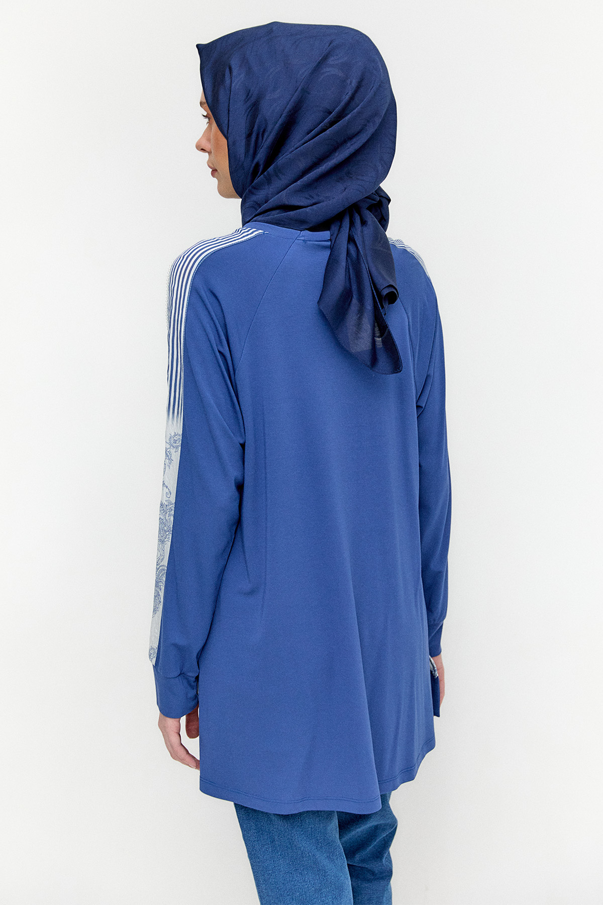 Desenli Reglan Tunik, Tesettür Giyim
