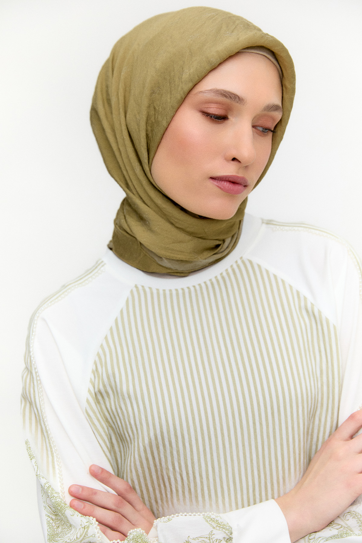 Desenli Reglan Tunik, Tesettür Giyim