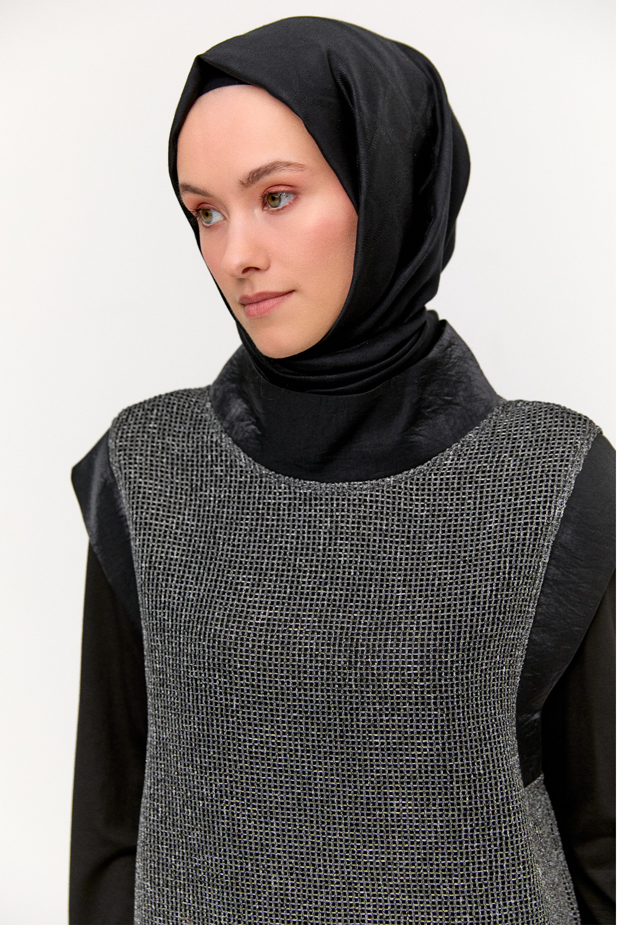 File Süveterli İkili Tunik, Tesettür Giyim