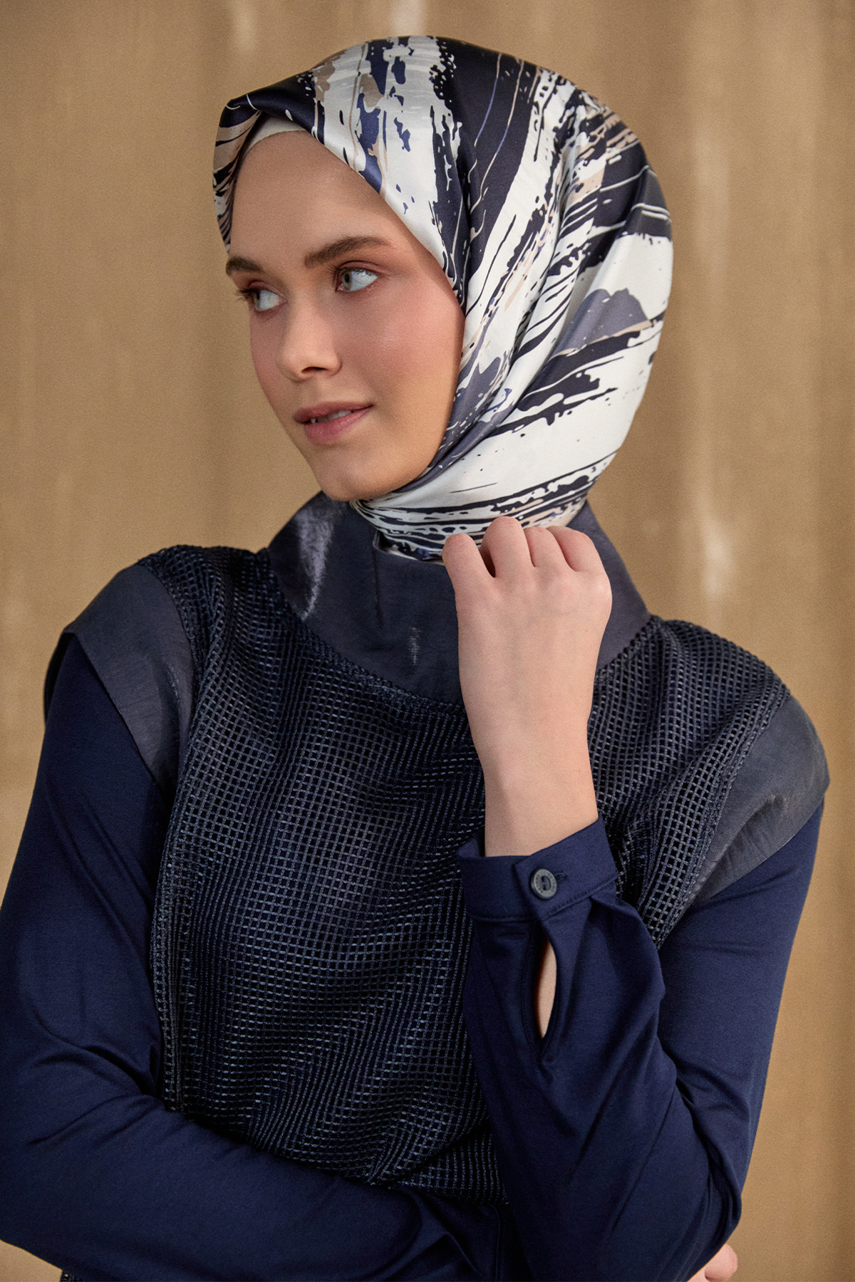 File Süveterli İkili Tunik, Tesettür Giyim