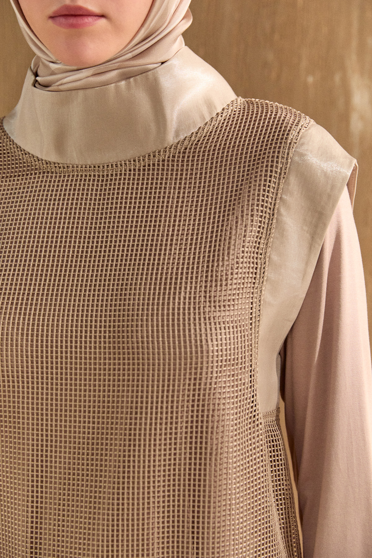 File Süveterli İkili Tunik, Tesettür Giyim