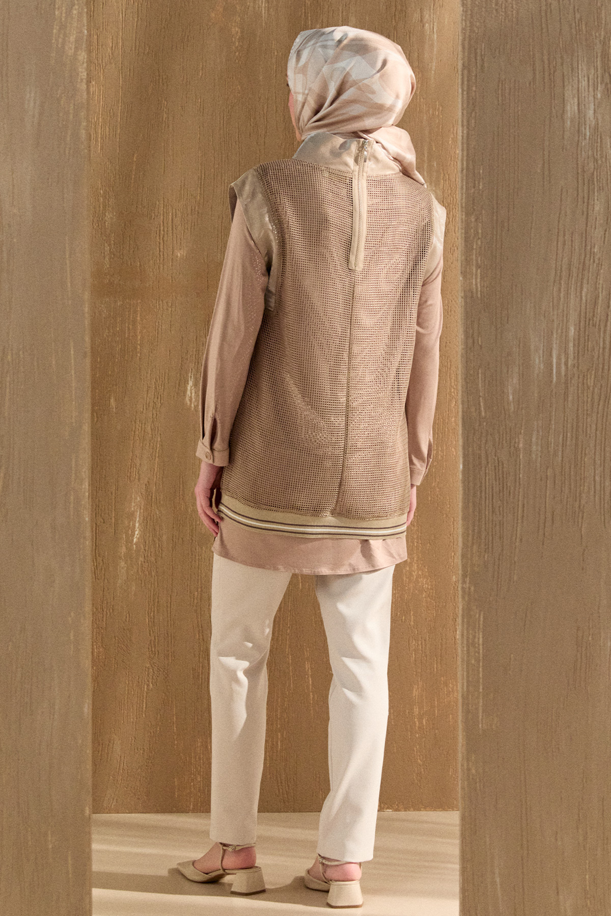 File Süveterli İkili Tunik, Tesettür Giyim