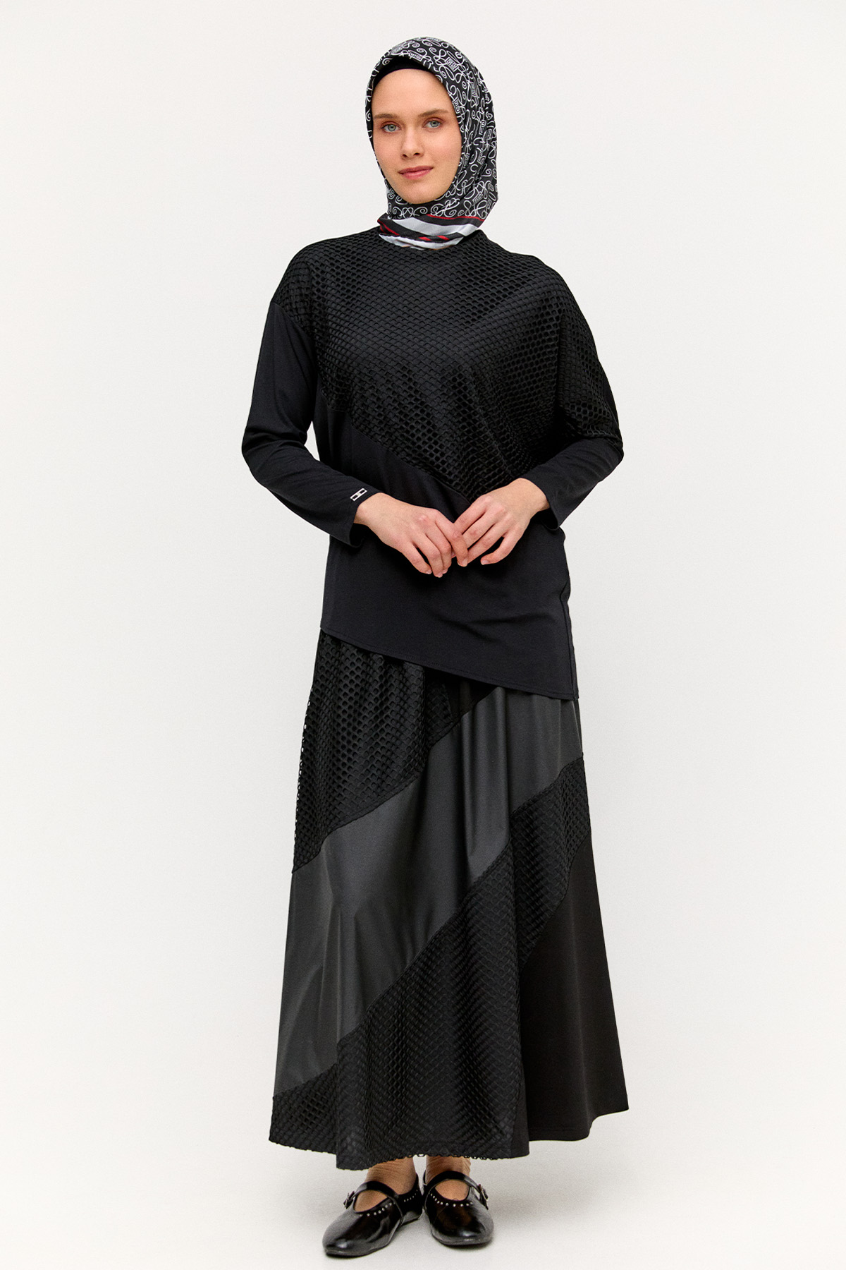 Asimetrik Sandy Tunik, Tesettür Giyim