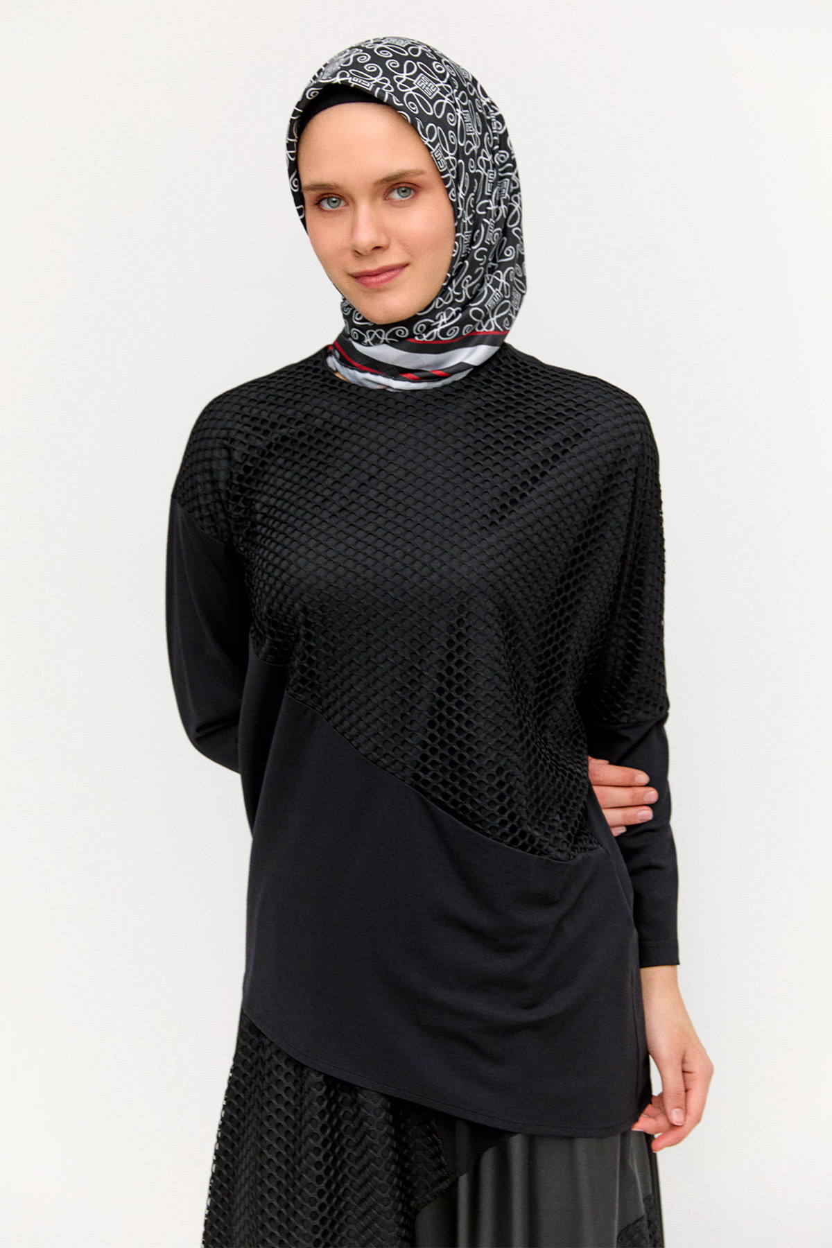 Asimetrik Sandy Tunik, Tesettür Giyim
