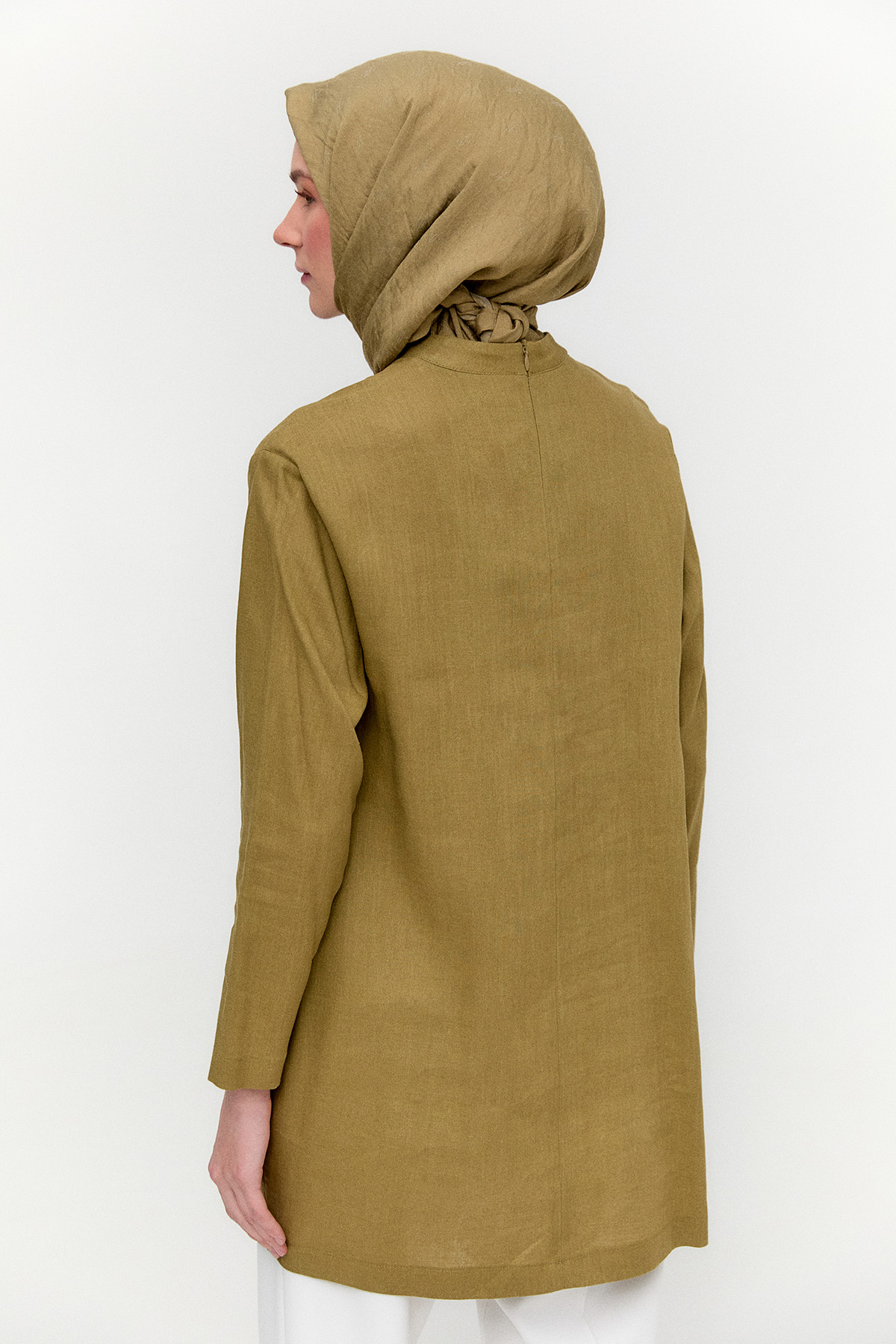 Doğal Kumaşlı Tunik, Tesettür Giyim