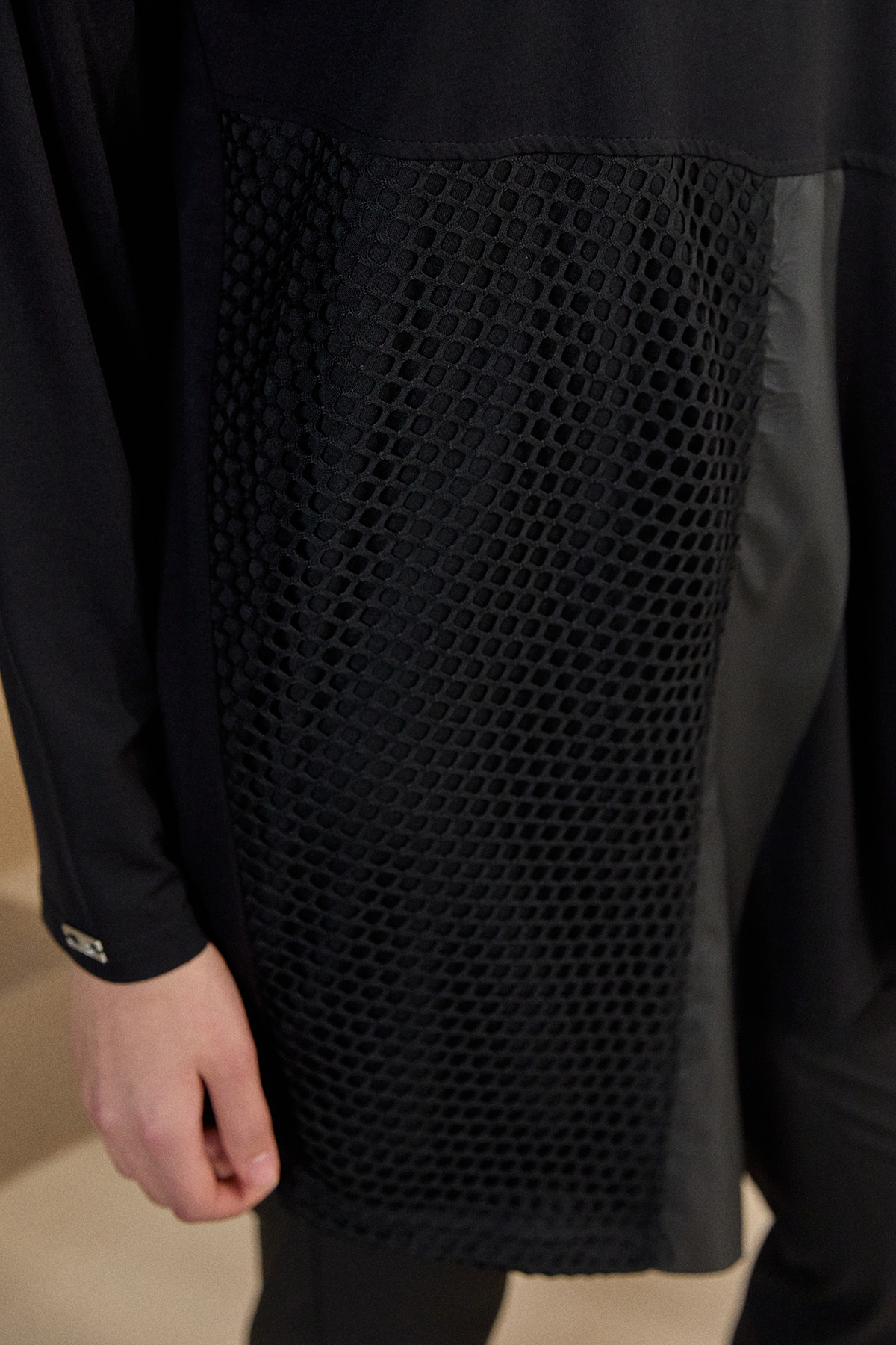 File Kombinli Yüksek Yaka Tunik, Tesettür Giyim