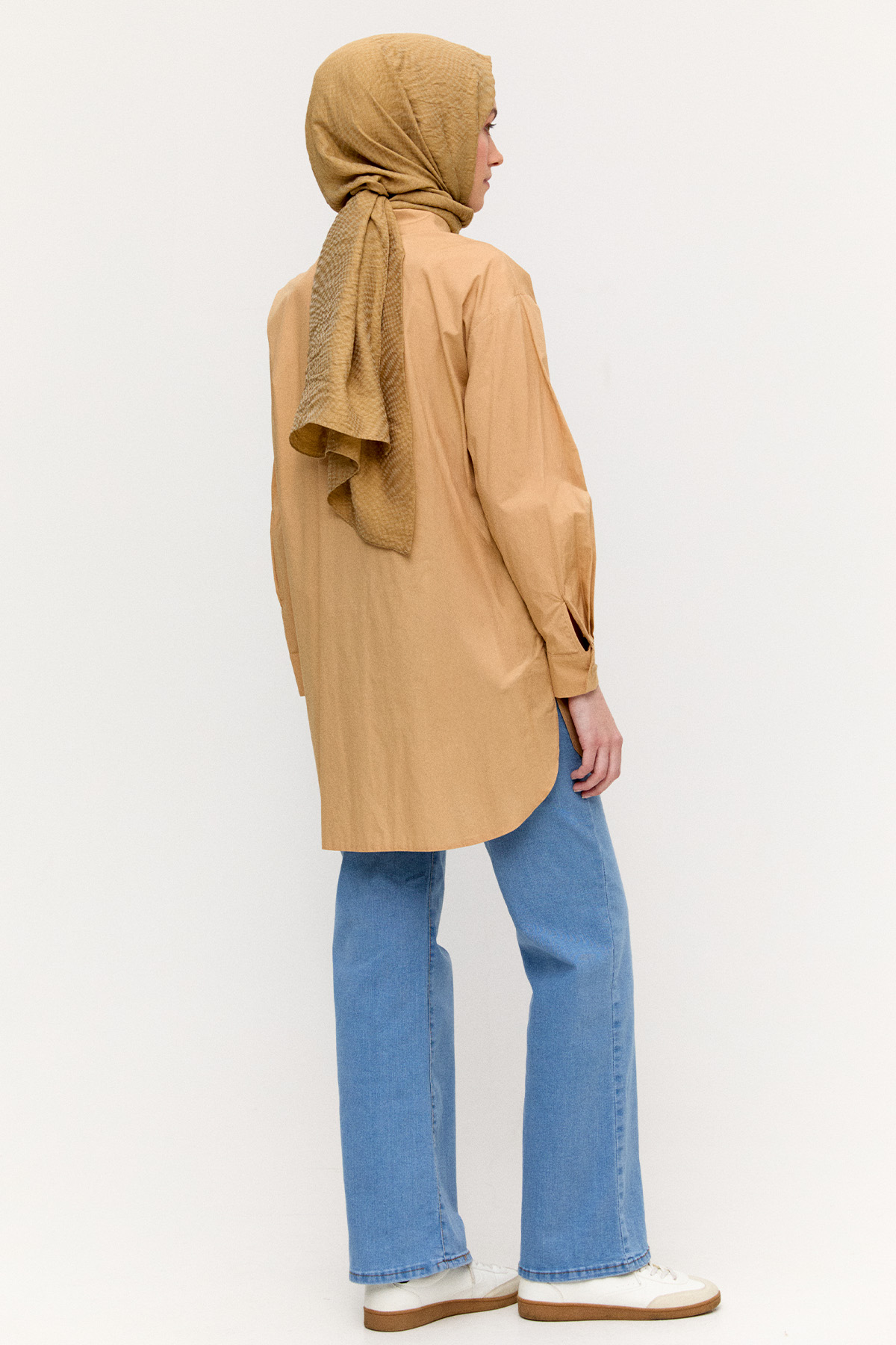 Fiyonklu Pamuk Tunik, Tesettür Giyim