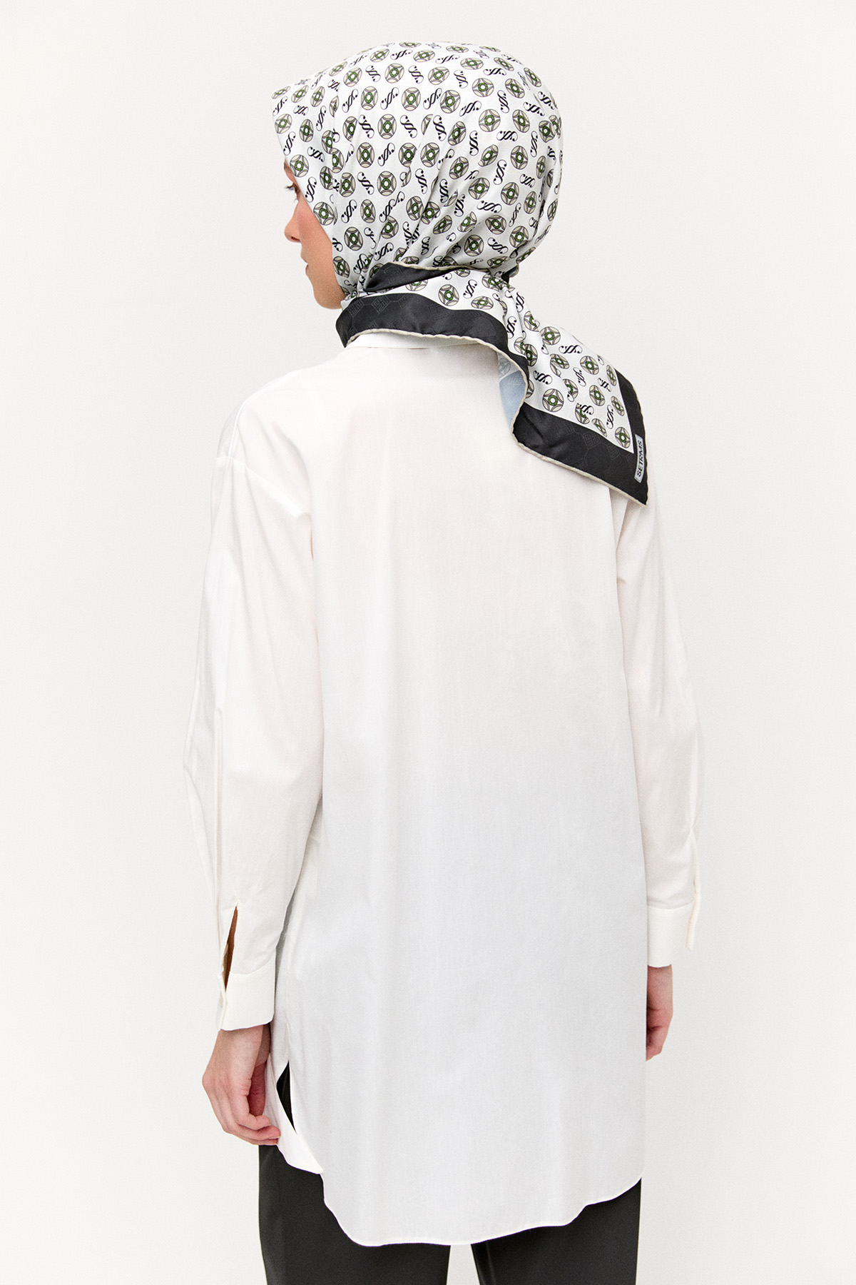 Fiyonklu Pamuk Tunik, Tesettür Giyim