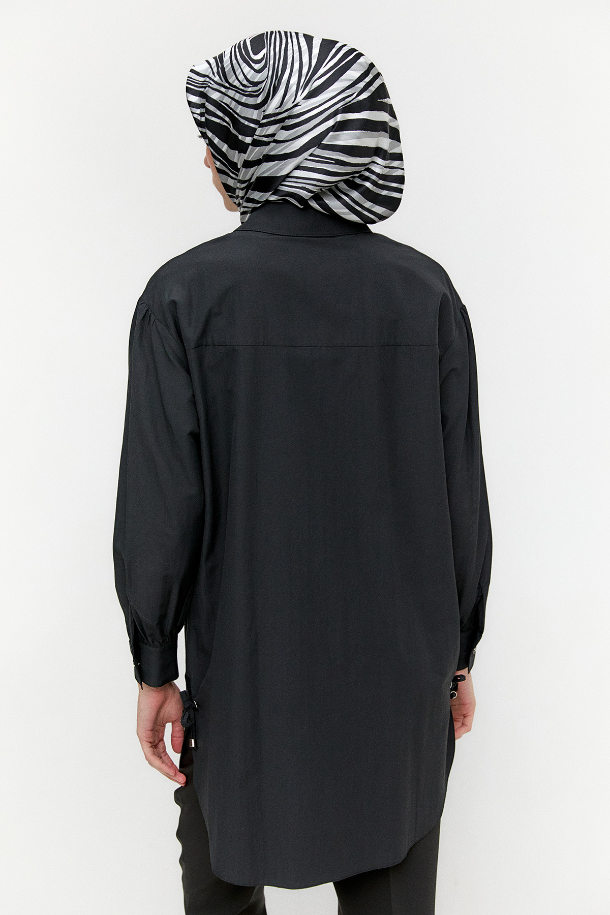 Bağcık Detaylı Tunik, Tesettür Giyim