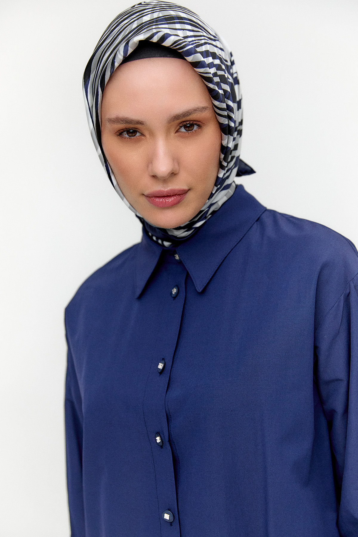 Bağcık Detaylı Tunik, Tesettür Giyim