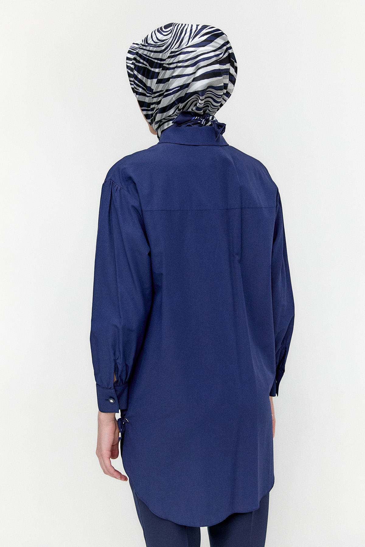 Bağcık Detaylı Tunik, Tesettür Giyim