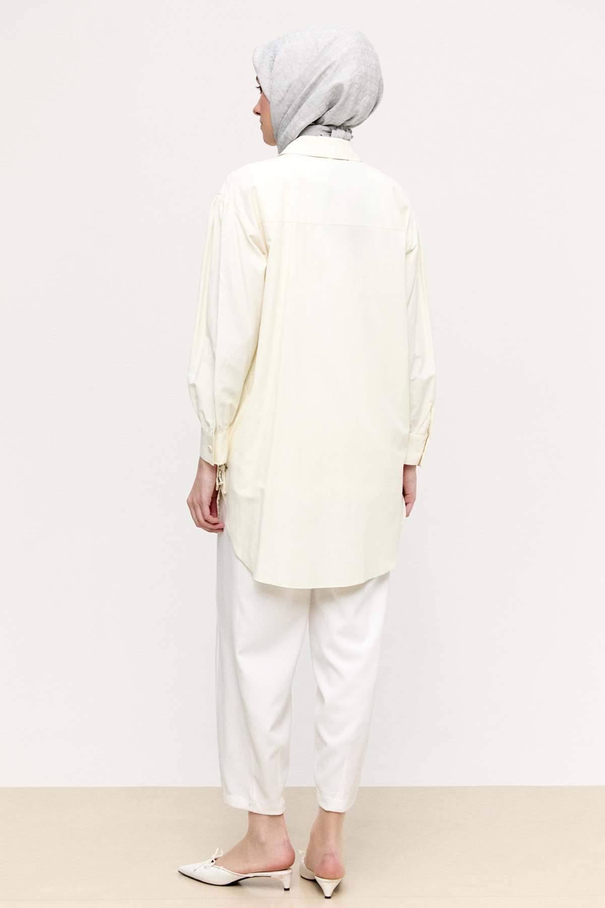 Bağcık Detaylı Tunik, Tesettür Giyim