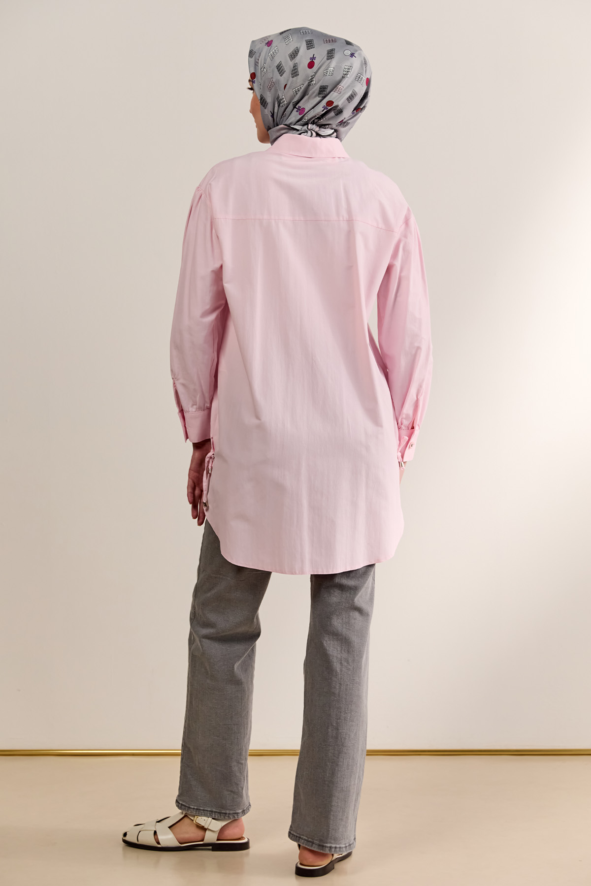 Bağcık Detaylı Tunik, Tesettür Giyim