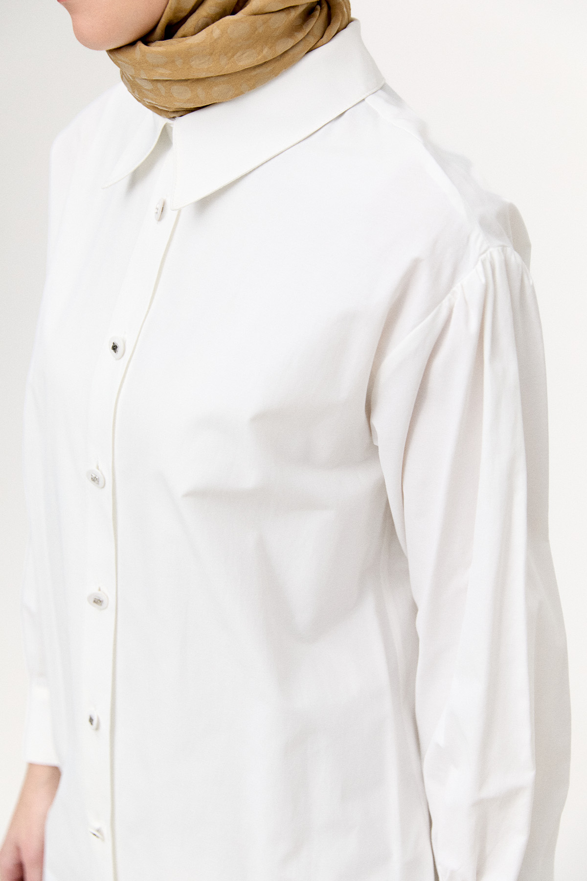 Bağcık Detaylı Tunik, Tesettür Giyim