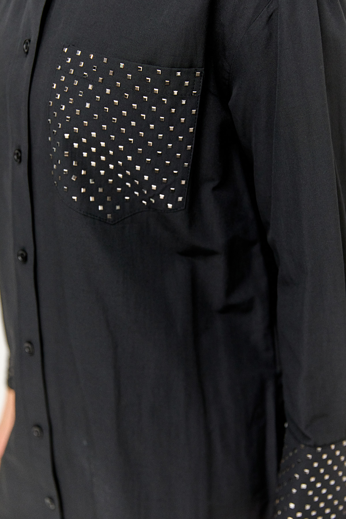 Hotfix Baskılı Pamuklu Tunik, Tesettür Giyim