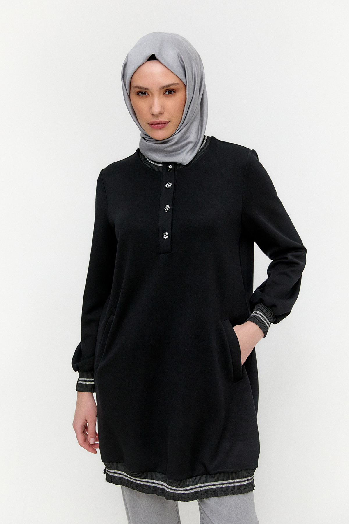 Ribanalı Modal Tunik, Tesettür Giyim
