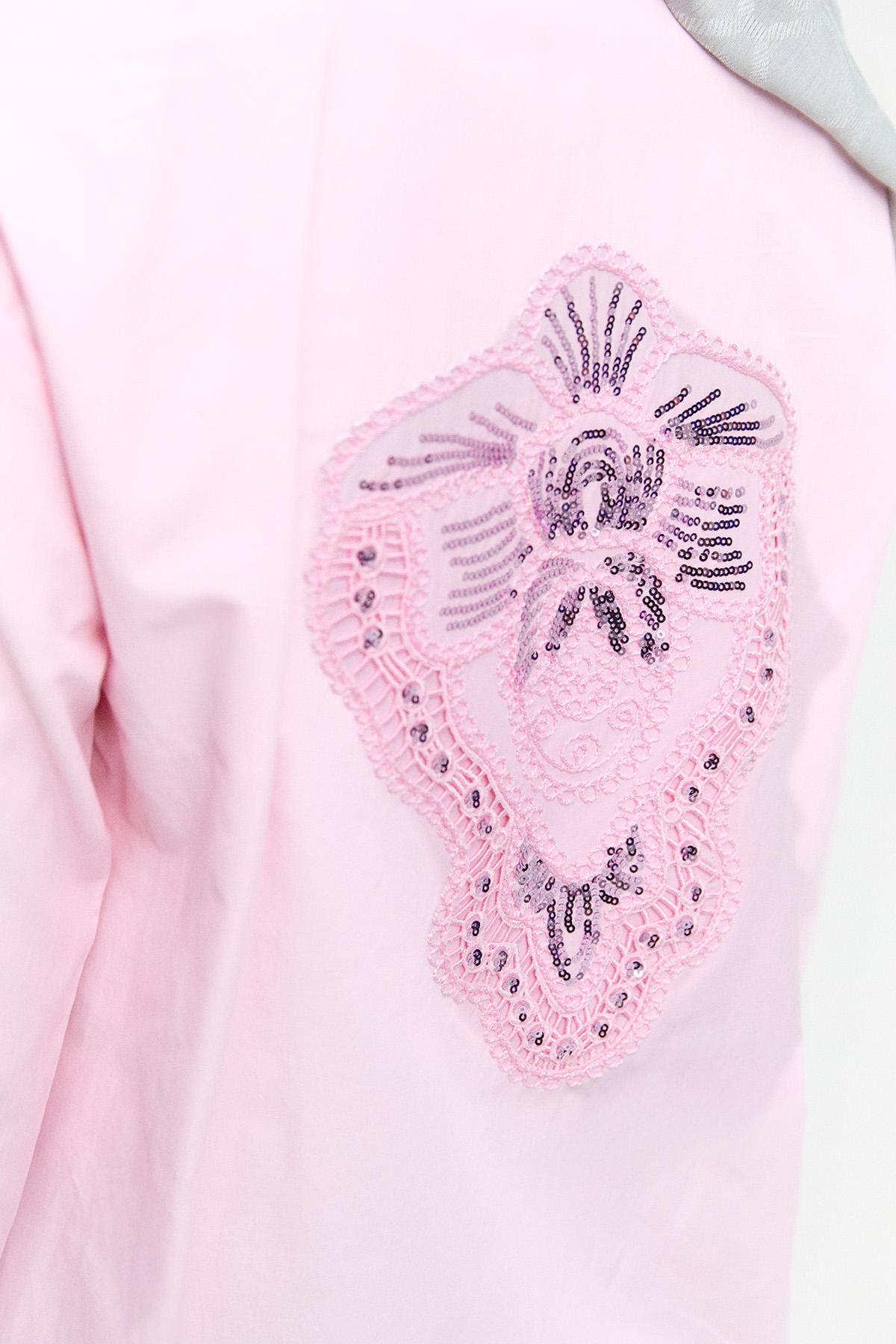 Sırtta Nakış Detaylı Tunik, Tesettür Giyim