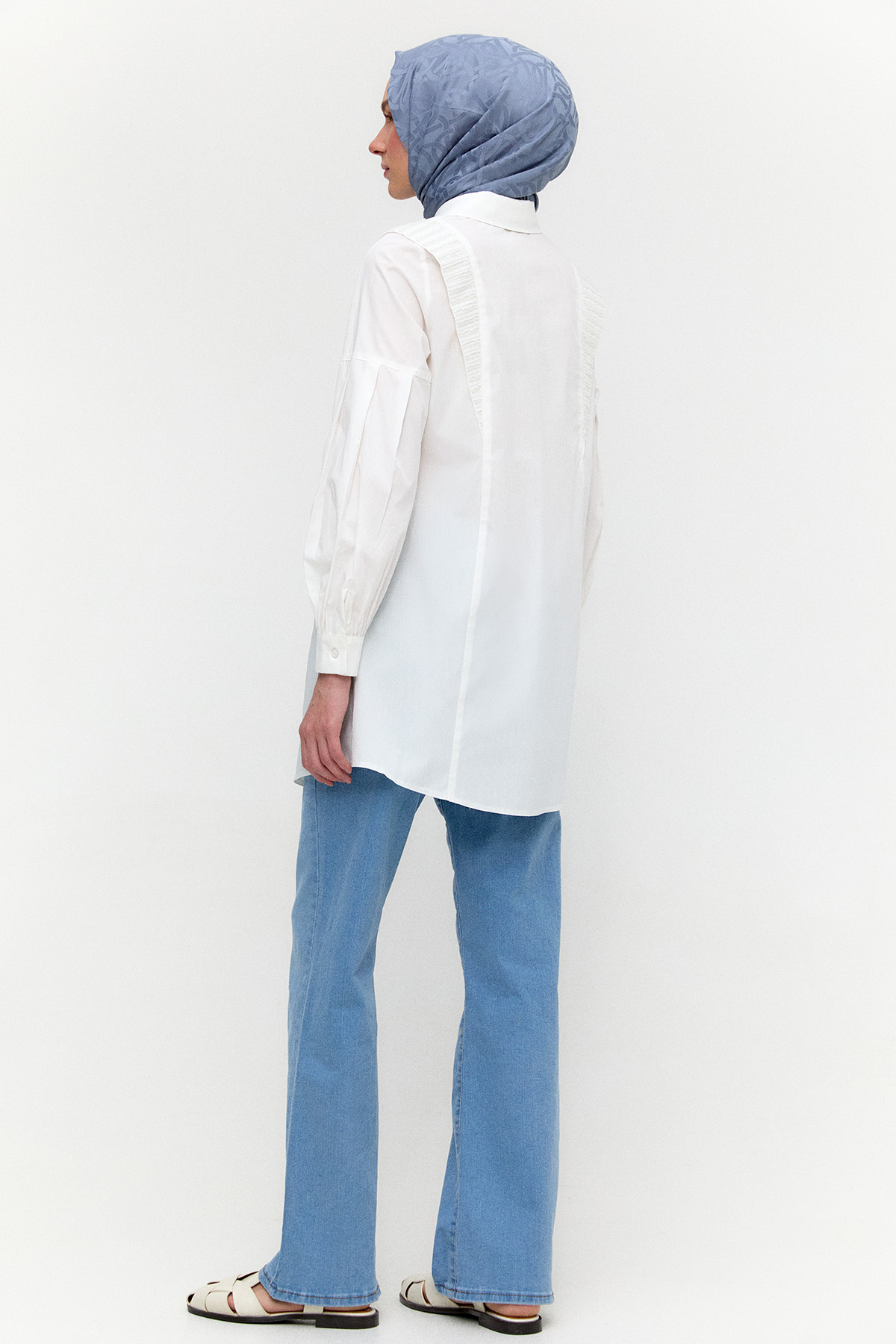 Payet Detaylı Pamuk Tunik, Tesettür Giyim