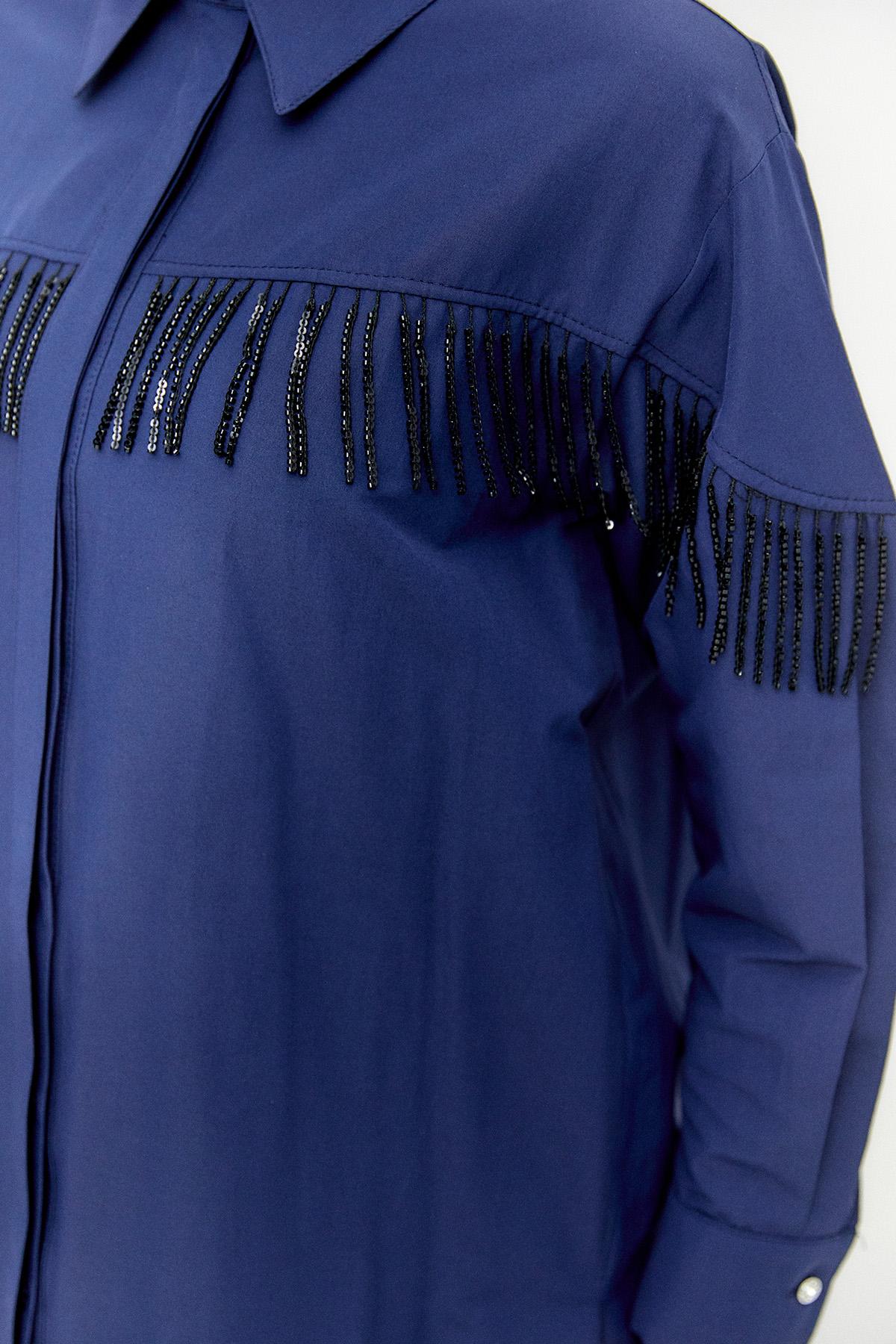 Sarkıt Taşlı Pamuklu Tunik, Tesettür Giyim