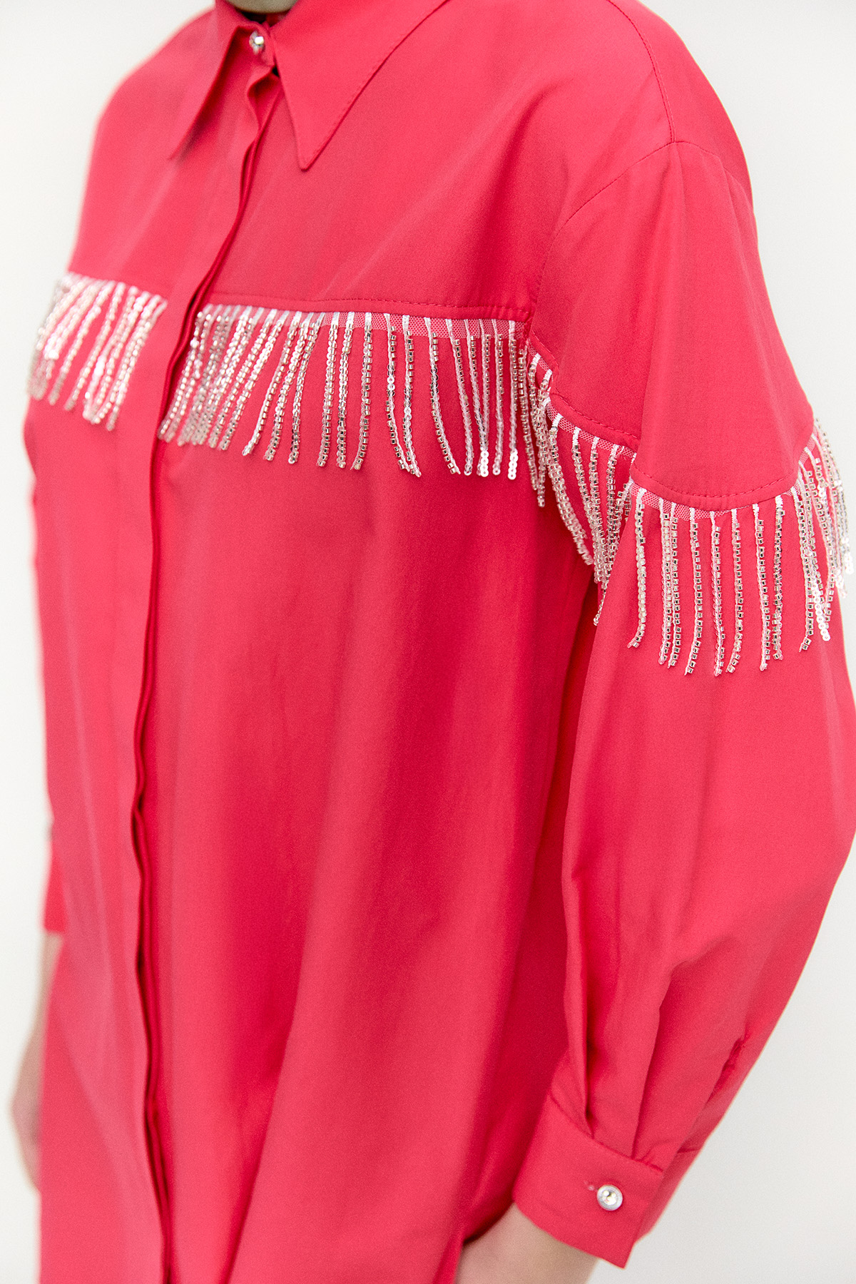 Sarkıt Taşlı Pamuklu Tunik, Tesettür Giyim