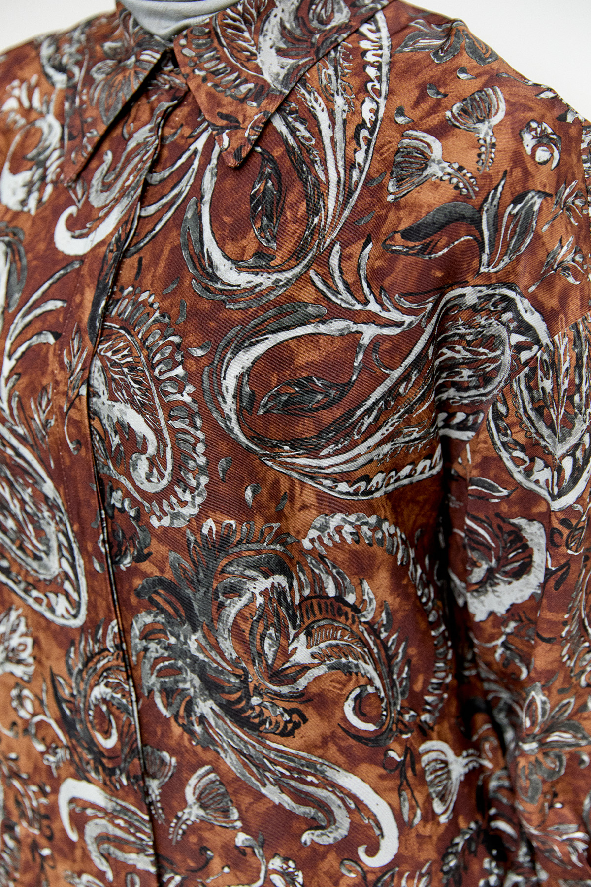 Çoklu Desenli Floş Tunik, Tesettür Giyim