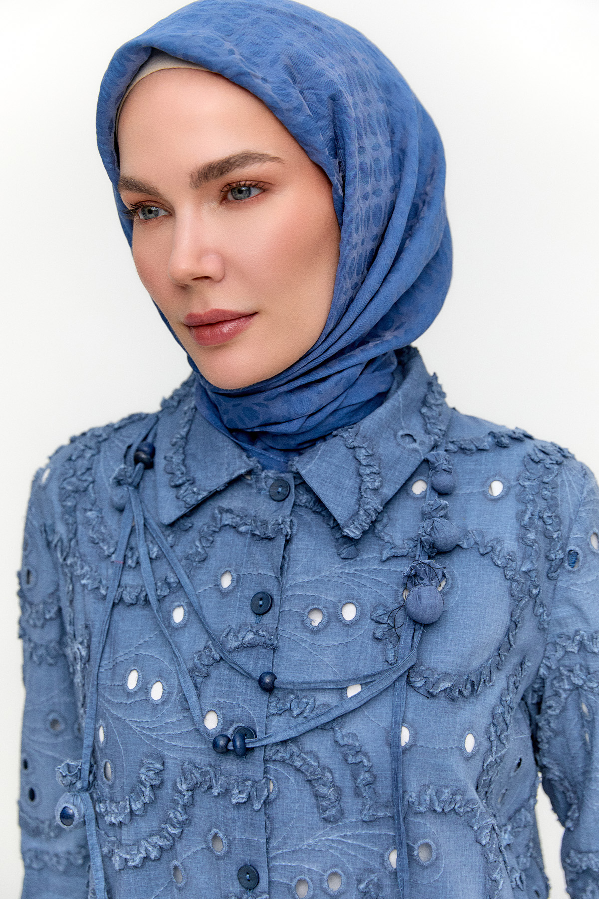 Fistolu Uzun Pamuk Tunik, Tesettür Giyim