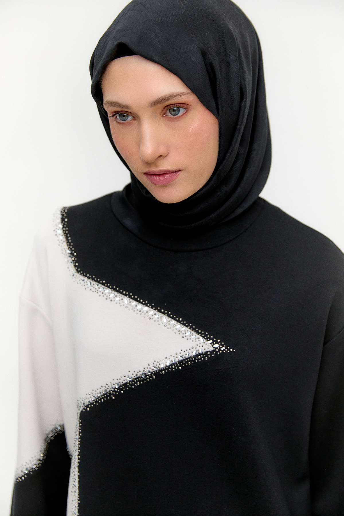 Çift Renkli Basic Tunik, Tesettür Giyim