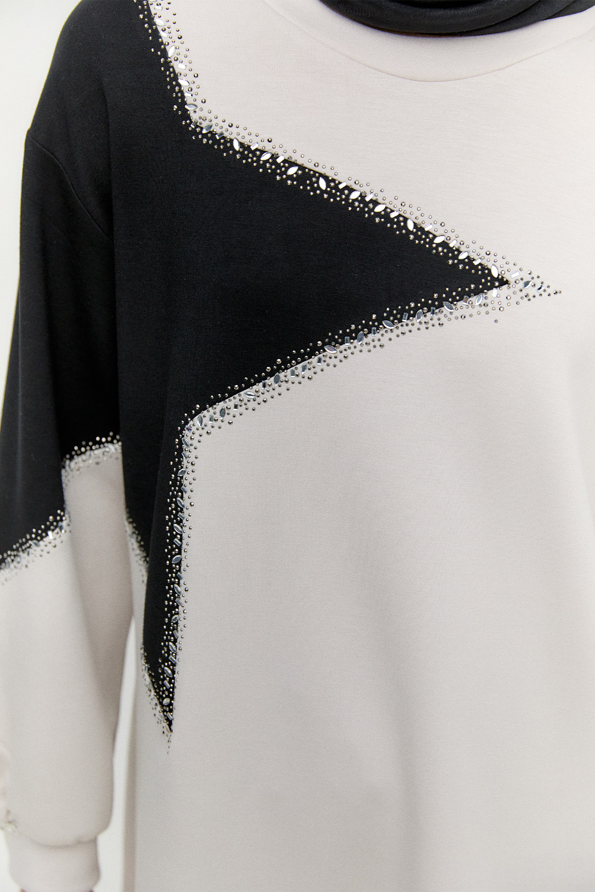 Çift Renkli Basic Tunik, Tesettür Giyim