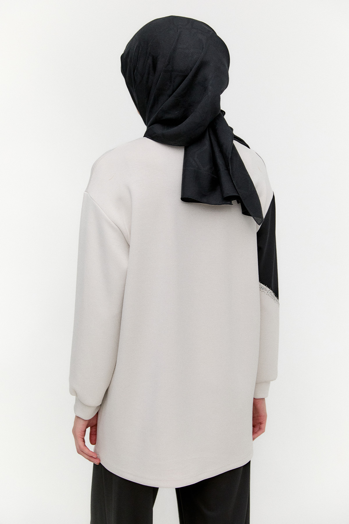 Çift Renkli Basic Tunik, Tesettür Giyim