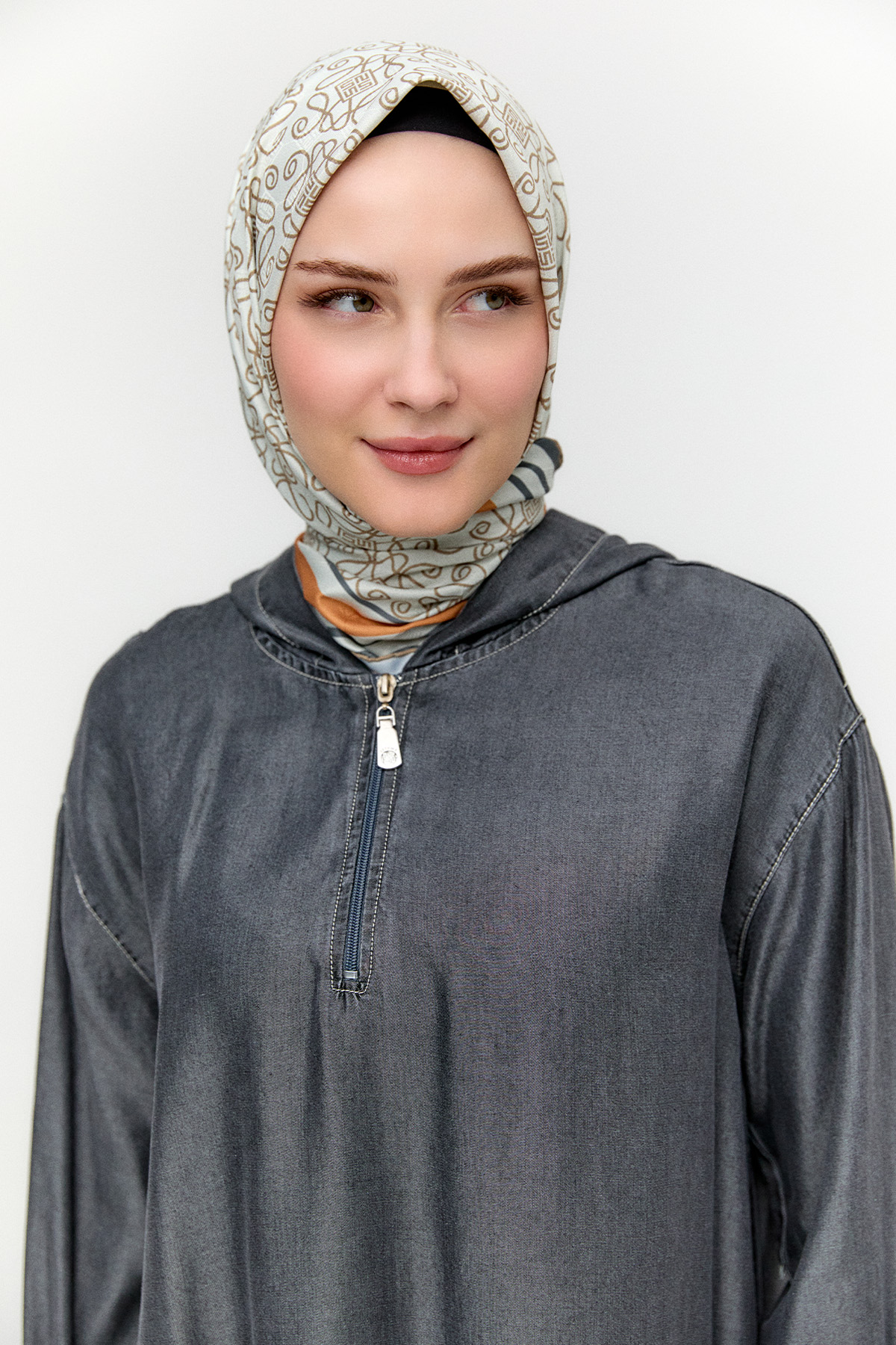 Sırt Detaylı Pamuklu Tunik, Tesettür Giyim