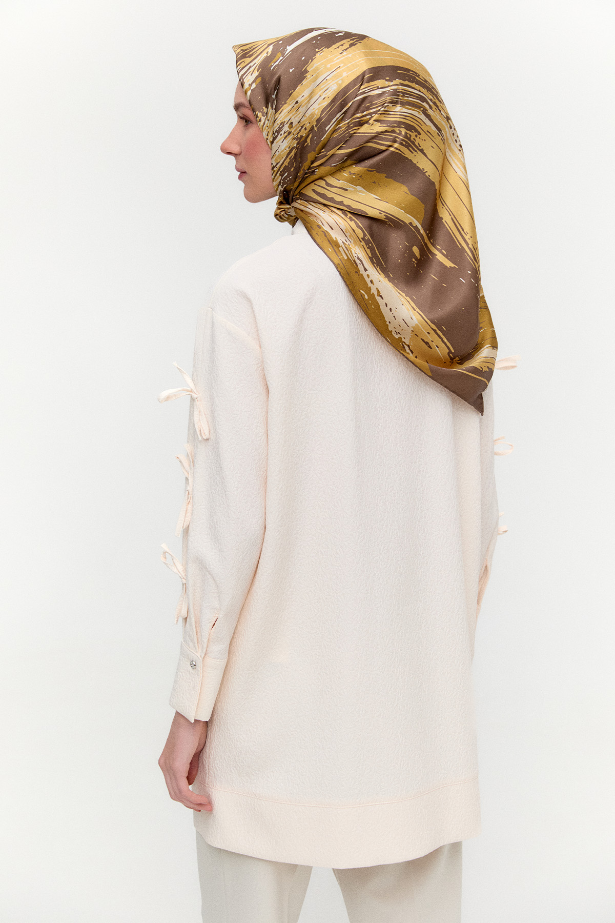 Tek Cepli Fiyonklu Tunik, Tesettür Giyim