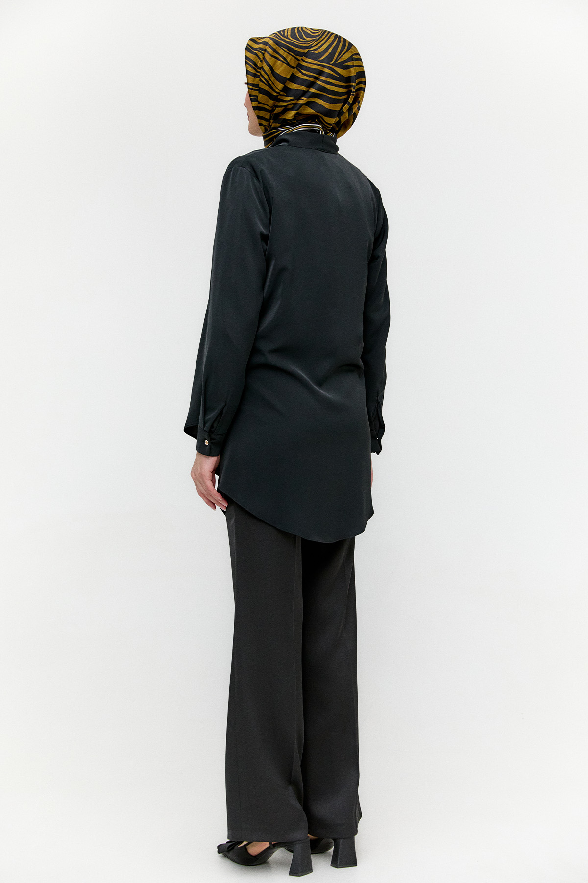 Şal Yaka Anvelop Kesim Tunik, Tesettür Giyim