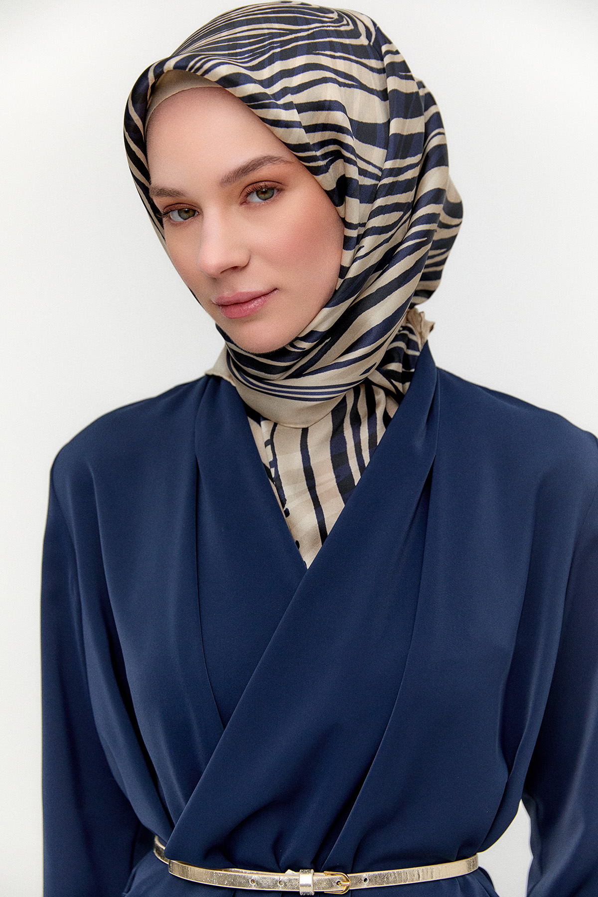 Şal Yaka Anvelop Kesim Tunik, Tesettür Giyim