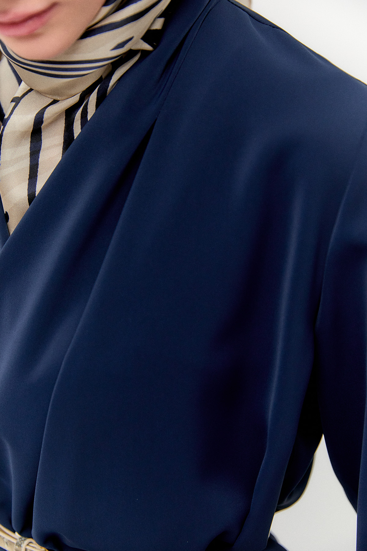 Şal Yaka Anvelop Kesim Tunik, Tesettür Giyim