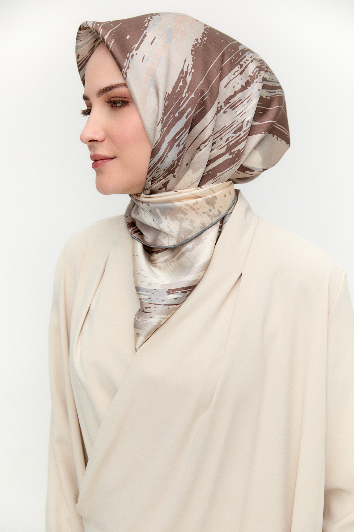 Şal Yaka Anvelop Kesim Tunik, Tesettür Giyim