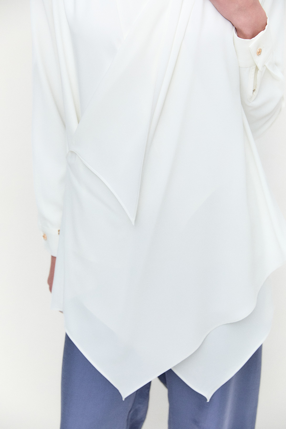 Şal Yaka Anvelop Kesim Tunik, Tesettür Giyim