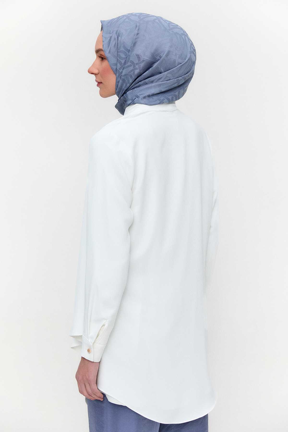 Şal Yaka Anvelop Kesim Tunik, Tesettür Giyim