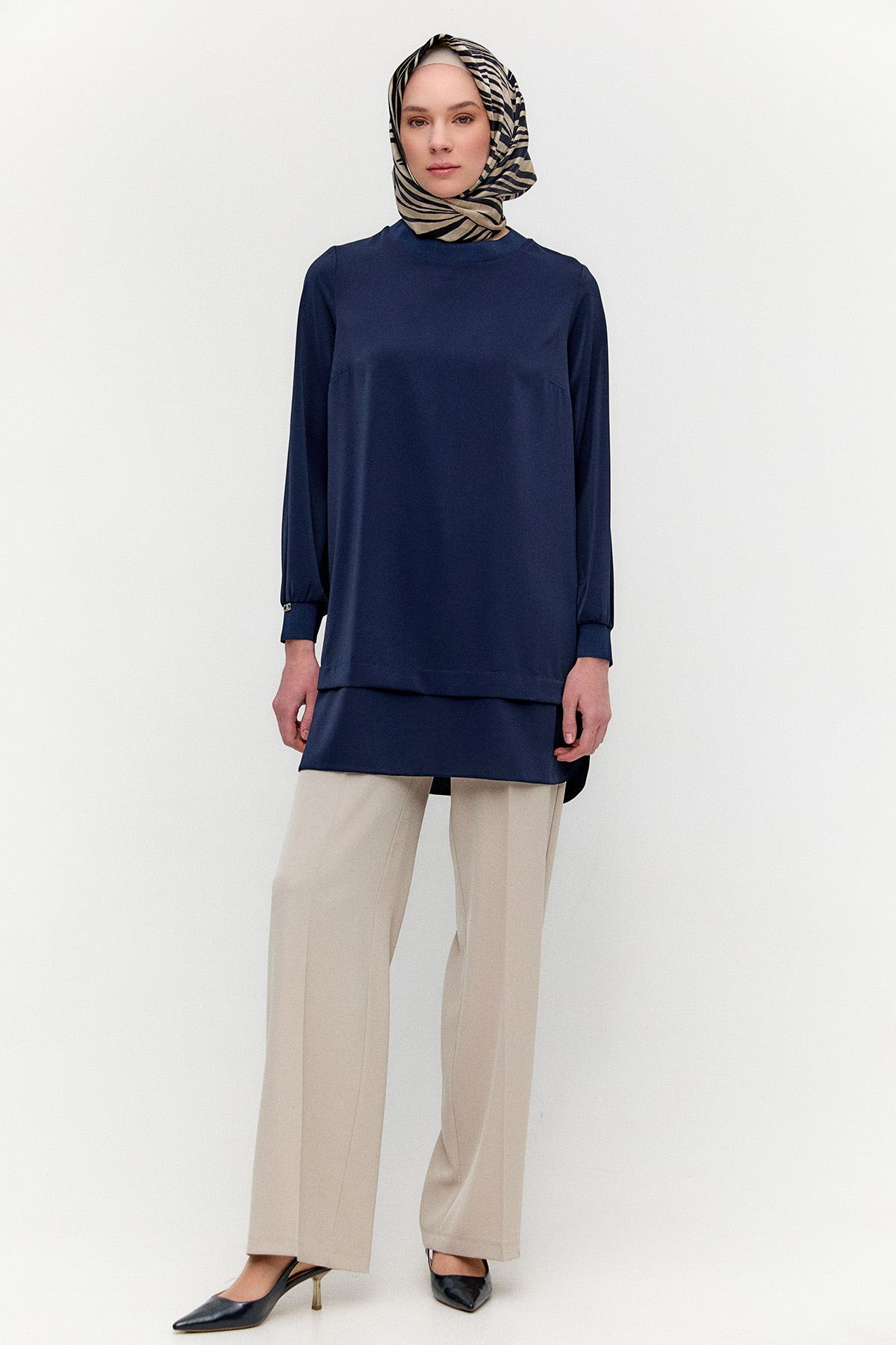 Ribanalı Basic Tunik, Tesettür Giyim