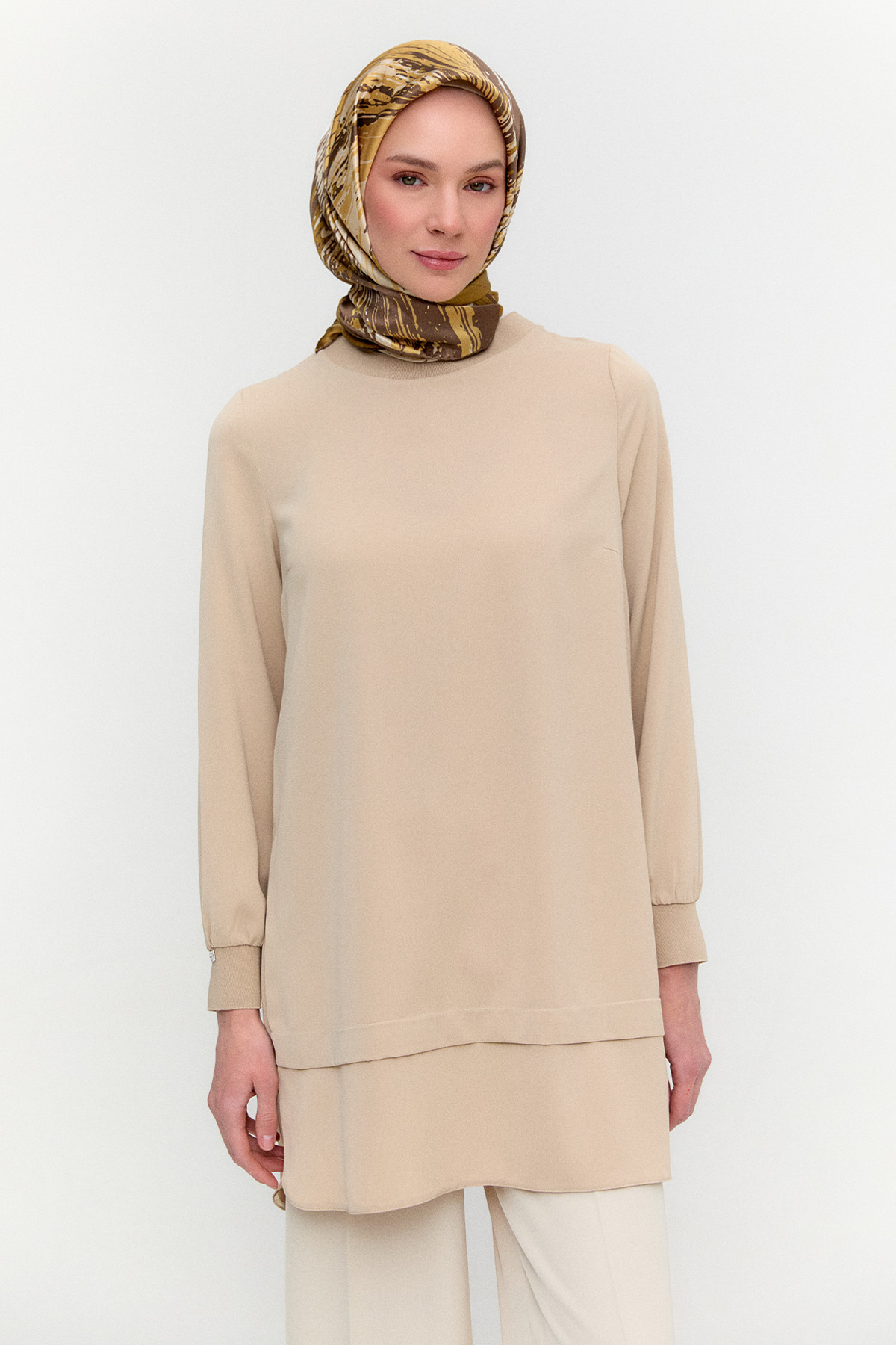 Ribanalı Basic Tunik, Tesettür Giyim