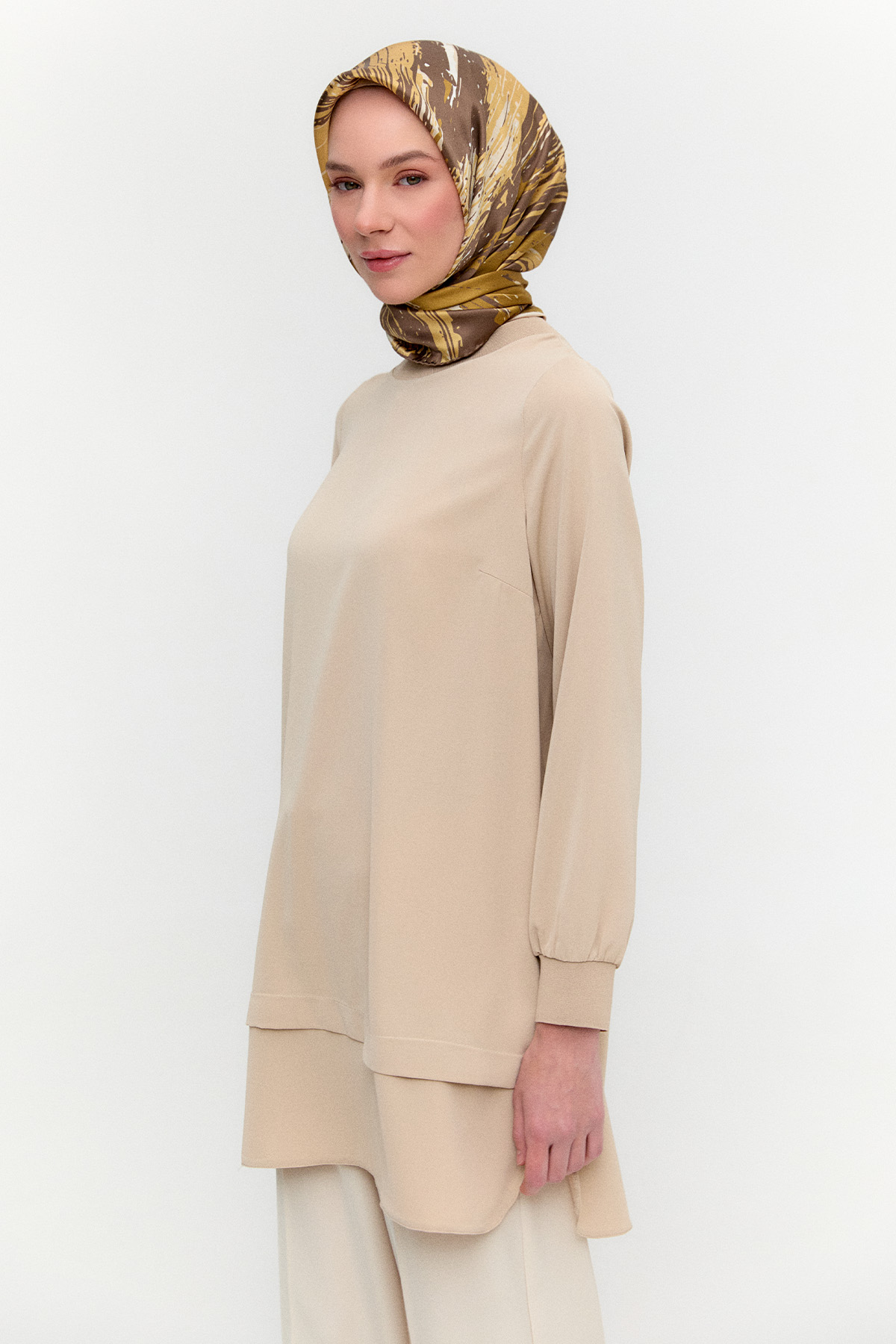 Ribanalı Basic Tunik, Tesettür Giyim