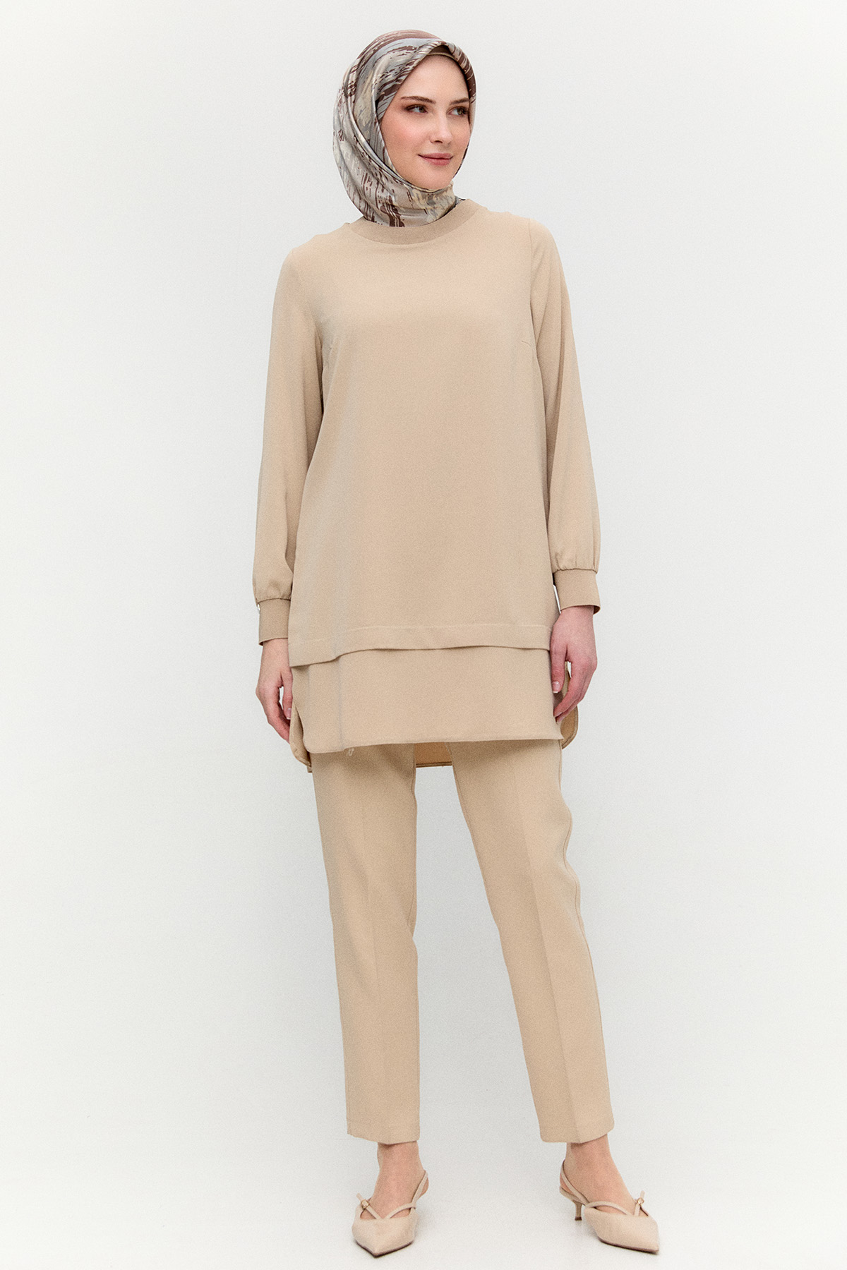 Ribanalı Basic Tunik, Tesettür Giyim