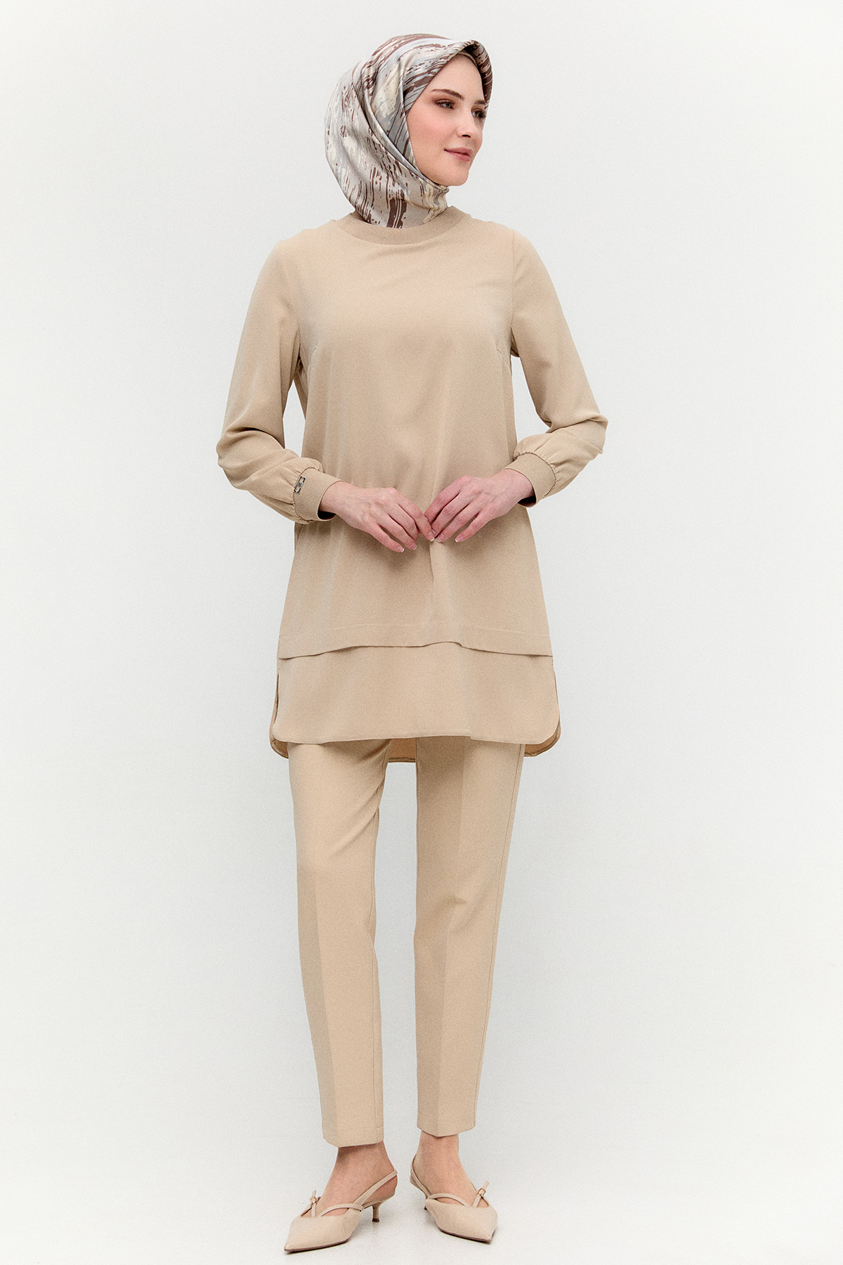 Ribanalı Basic Tunik, Tesettür Giyim