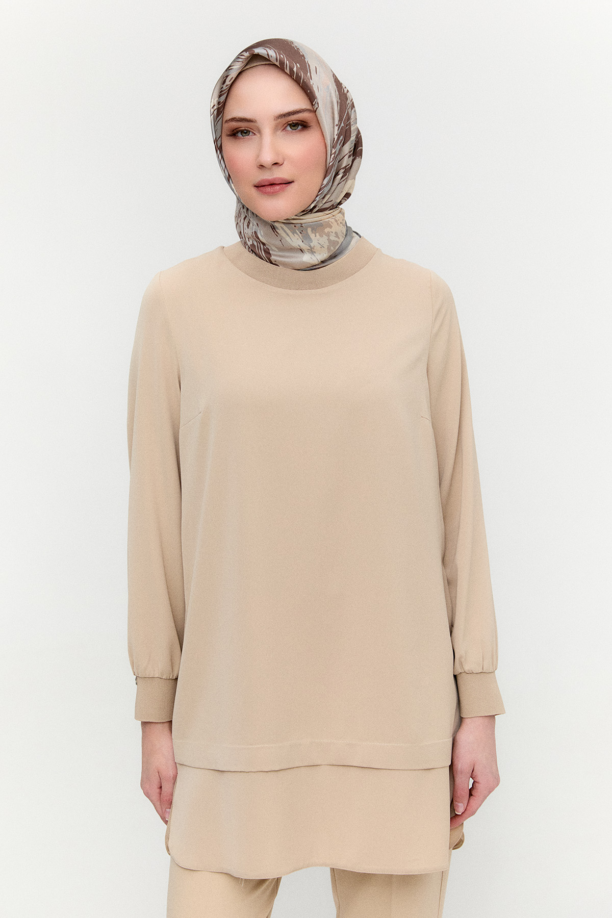 Ribanalı Basic Tunik, Tesettür Giyim