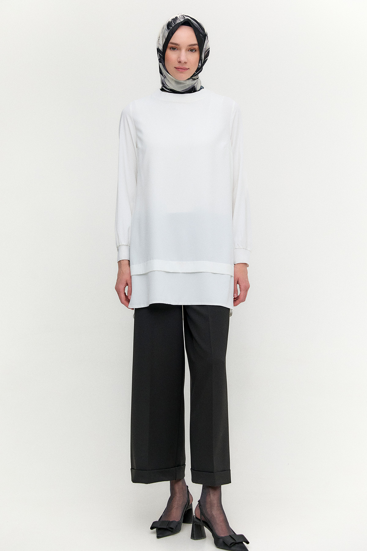 Ribanalı Basic Tunik, Tesettür Giyim