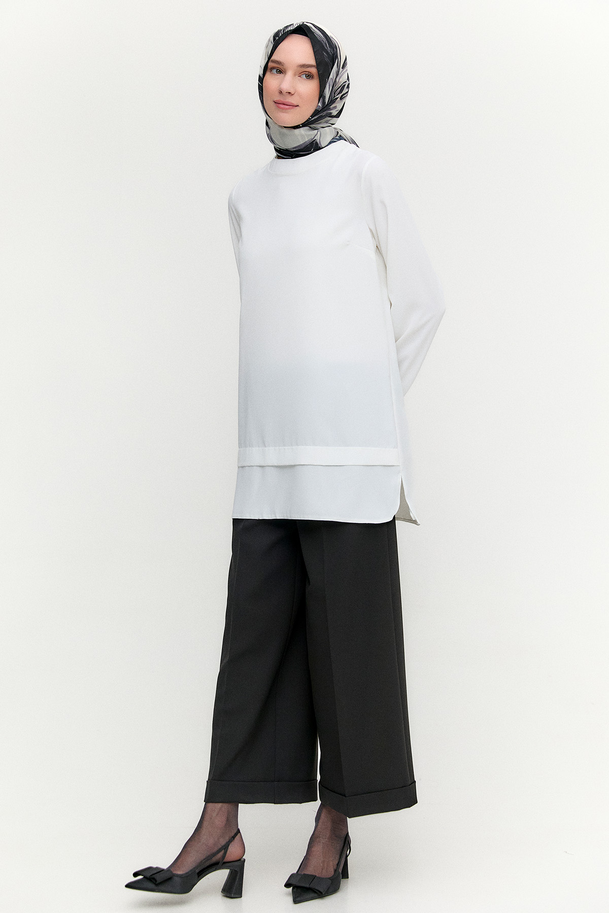 Ribanalı Basic Tunik, Tesettür Giyim
