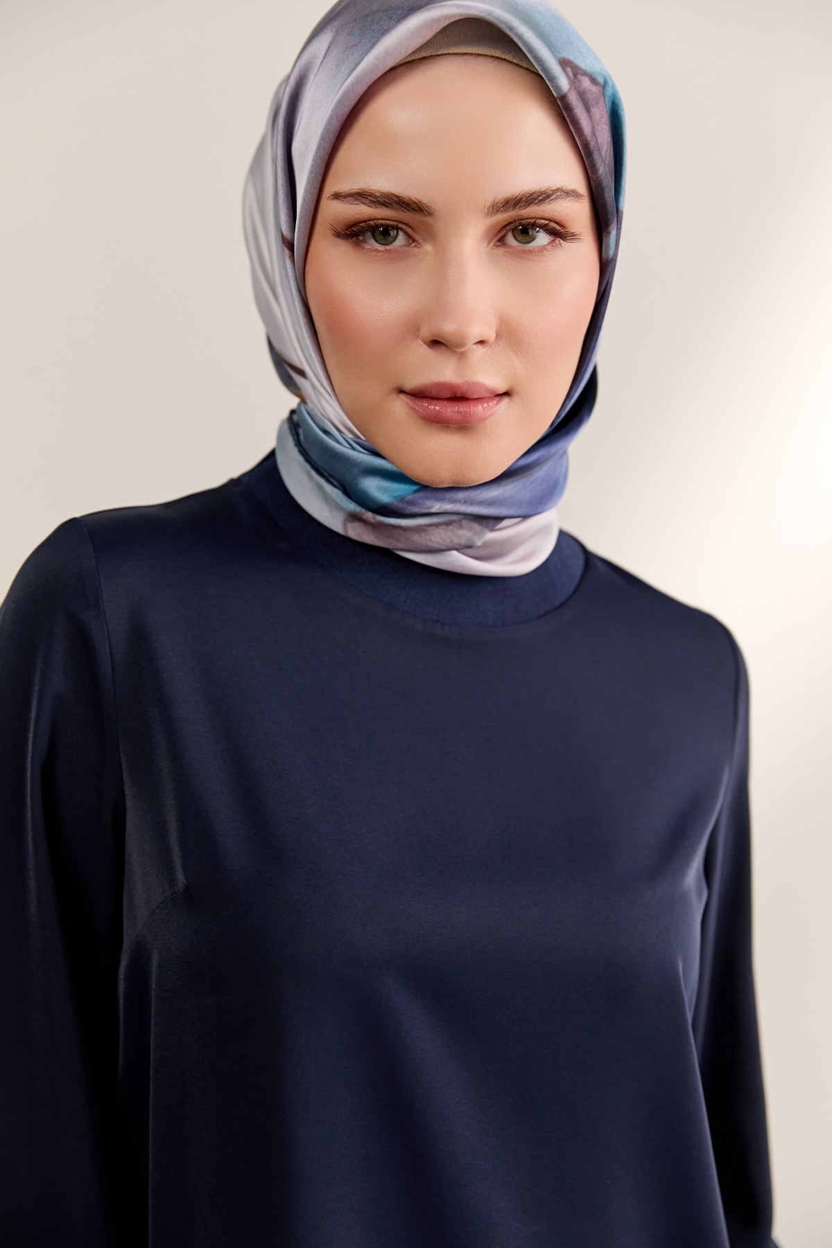 Ribanalı Detaylı Basic Tunik, Tesettür Giyim