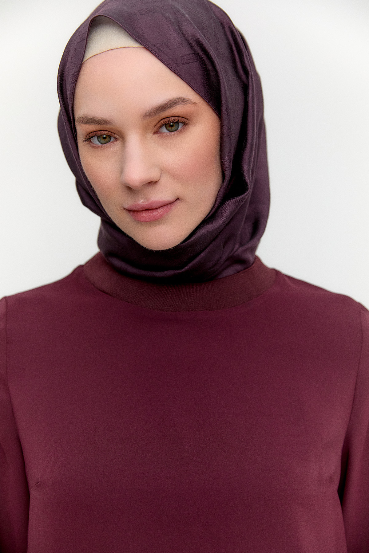 Ribanalı Detaylı Basic Tunik, Tesettür Giyim