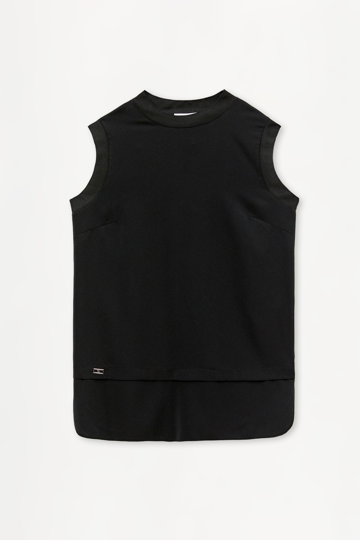 Sıfır Kollu Allerli Basic Tunik, Tesettür Giyim